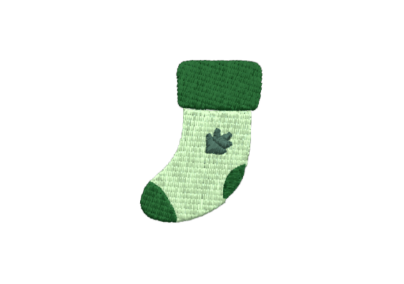Christmas Stocking Embroidery Design