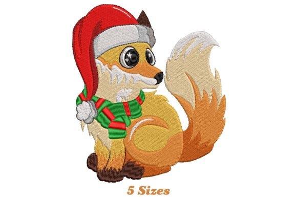 Fox Christmas Embroidery Design Review